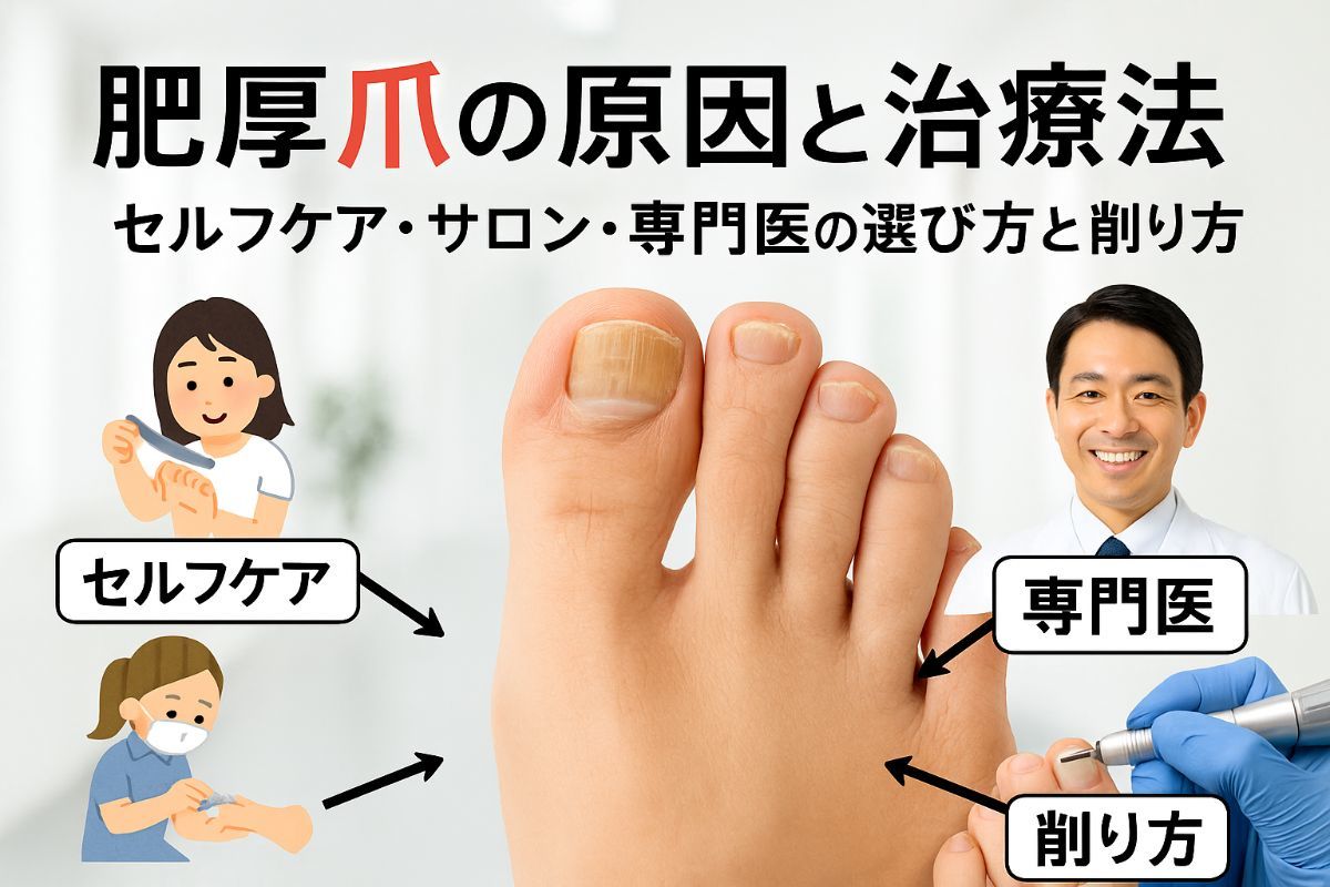 肥厚 爪 切り 方